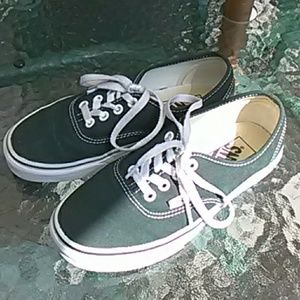 Forest green Vans